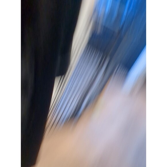 Luxurious Vintage Lorovi Black Faux Mink Fur Coat Sz Medium - Picture 8 of 10